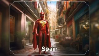 Państwa jako superbohaterowie wg sztucznej inteligencji