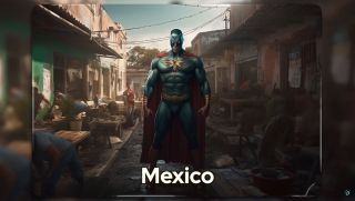 Państwa jako superbohaterowie wg sztucznej inteligencji