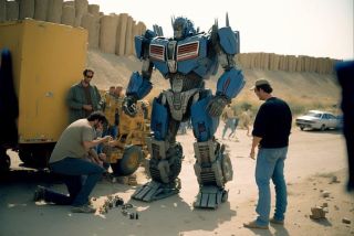 Transformers (1986) w reżyserii Jamesa Camerona - film wg AI