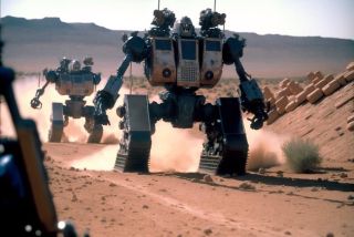 Transformers (1986) w reżyserii Jamesa Camerona - film wg AI