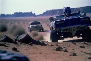 Transformers (1986) w reżyserii Jamesa Camerona - film wg AI
