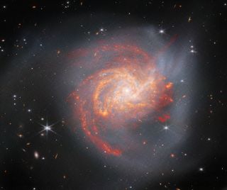 Teleskop Webba - galaktyka NGC 3256 (nowe zdjęcie)