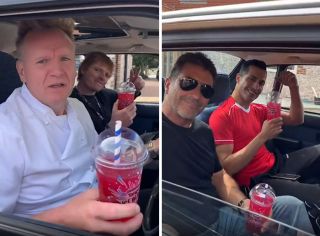 Gordon Ramsay, Ed Sheeran, Simon Cowell, Cristiano Ronaldo