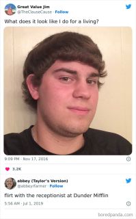 John Krasinski - Jim Halpert z serialu Biuro (Him Jalpert)