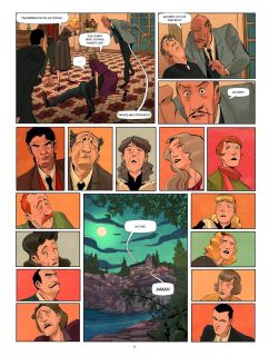 Agatha Christie. Tragedia w trzech aktach - plansza