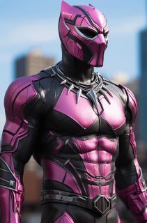 Postacie Marvela w świecie Barbie - sztuczna inteligencja