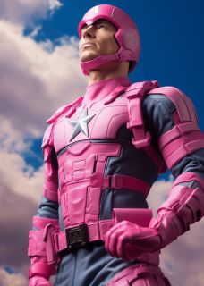 Postacie Marvela w świecie Barbie - sztuczna inteligencja