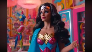 Postacie DC w świecie Barbie - sztuczna inteligencja