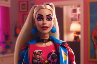 Postacie DC w świecie Barbie - sztuczna inteligencja