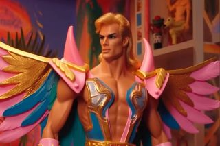 Postacie DC w świecie Barbie - sztuczna inteligencja