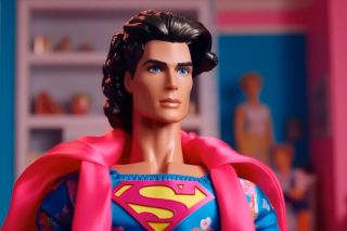 Postacie DC w świecie Barbie - sztuczna inteligencja