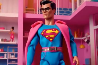 Postacie DC w świecie Barbie - sztuczna inteligencja