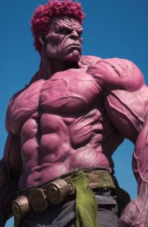 Postacie Marvela w świecie Barbie - sztuczna inteligencja