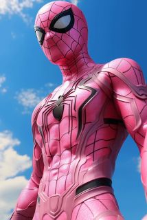 Postacie Marvela w świecie Barbie - sztuczna inteligencja