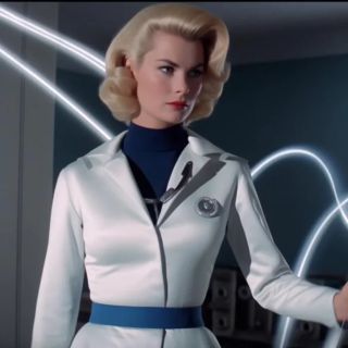 Grace Kelly jako Sue Storm aka Niewidzialna Kobieta