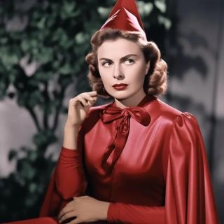 Ingrid Bergman jako Scarlet Witch