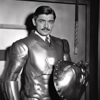 Clark Gable jako Iron Man