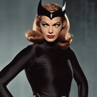 Lauren Bacall jako Czarna Wdowa