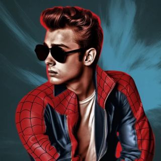 James Dean jako Spider-Man