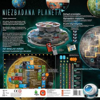 Niezbadana Planeta - wygląd gry