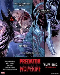 Wolverine vs. Predator - plansze promocyjne
