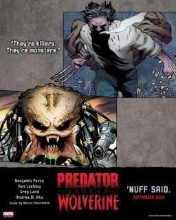 Wolverine vs. Predator - plansze promocyjne