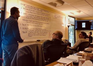 Teoria Wielkiego Podrywu - zdjęcia z planu