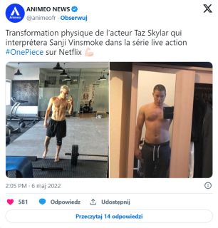 One Piece: Taz Skylar - trening