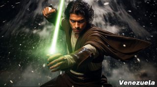Państwa świata jako Jedi wg AI -