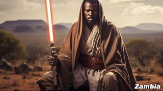 Państwa świata jako Jedi wg AI -