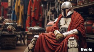 Państwa świata jako Jedi wg AI -