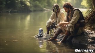 Państwa świata jako Jedi wg AI -