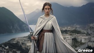 Państwa świata jako Jedi wg AI -