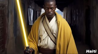 Państwa świata jako Jedi wg AI -