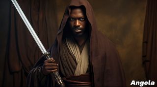 Państwa świata jako Jedi wg AI -