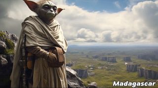 Państwa świata jako Jedi wg AI -