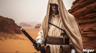 Państwa świata jako Jedi wg AI -