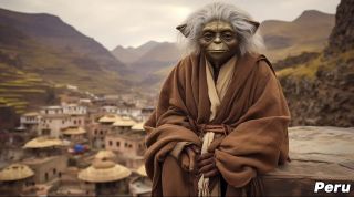 Państwa świata jako Jedi wg AI -