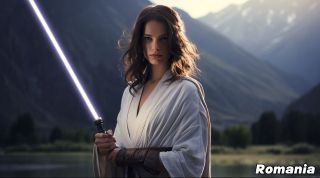 Państwa świata jako Jedi wg AI -