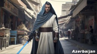 Państwa świata jako Jedi wg AI -