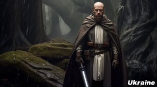 Państwa świata jako Jedi wg AI -