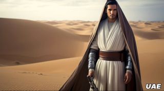 Państwa świata jako Jedi wg AI -