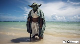 Państwa świata jako Jedi wg AI -