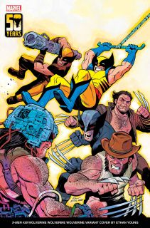 Wolverine na alternatywnych okładkach styczniowych komiksów Marvela