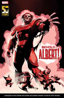 Wolverine na alternatywnych okładkach styczniowych komiksów Marvela