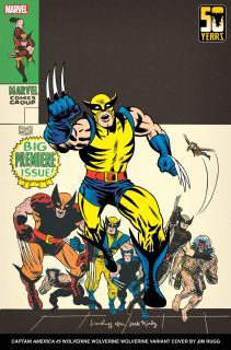 Wolverine na alternatywnych okładkach styczniowych komiksów Marvela