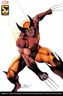 Wolverine na alternatywnych okładkach styczniowych komiksów Marvela