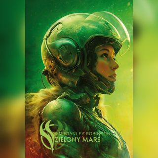 Zielony Mars - projekt okładki