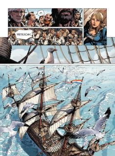 1629 albo przerażająca historia rozbitków z Dżakarty. Tom 1. Aptekarz diabła - plansza