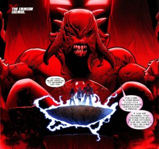 27. Cyttorak - Demoniczna istota funkcjonująca w świecie znanym jako Purpurowy Kosmos. Jest najpotężniejszą istotą w multiwersum jeśli idzie o korzystanie z magicznych mocy; w swoim wymiarze nikt nie jest w stanie dorównać mu potęgą – swego czasu to tutaj uwięził Galactusa.
